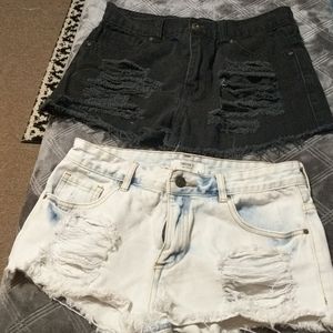 Jean shorts